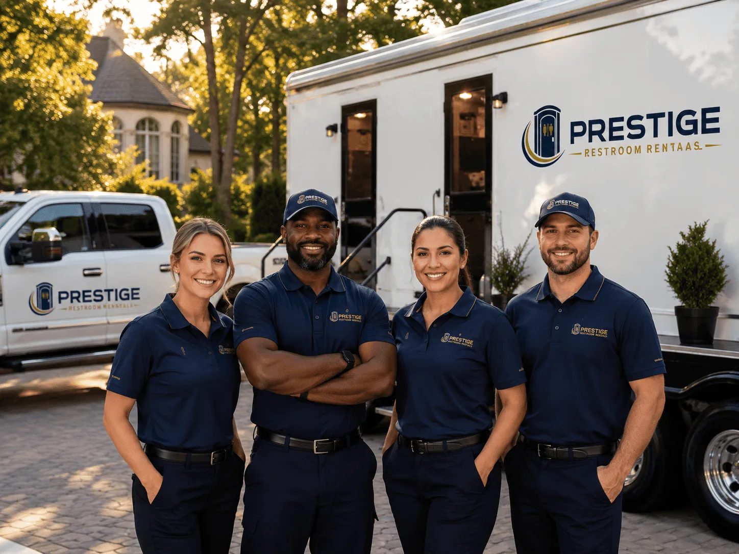 Trusted Luxury Portable Restrooms company in Collison, IL